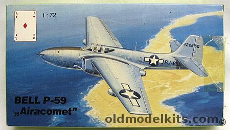 Karo-As 1/72 Bell P-59 Airacomet, AM-0472 plastic model kit